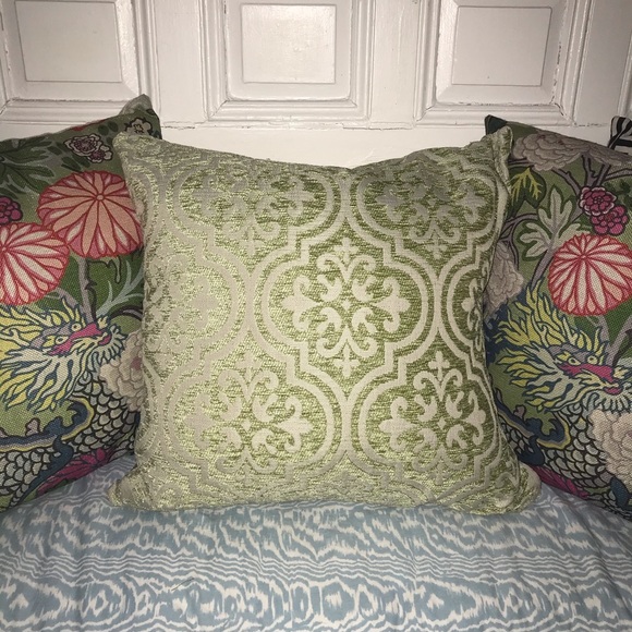 Green Pillow Cover - Free Shipping - Picture 2 of 9